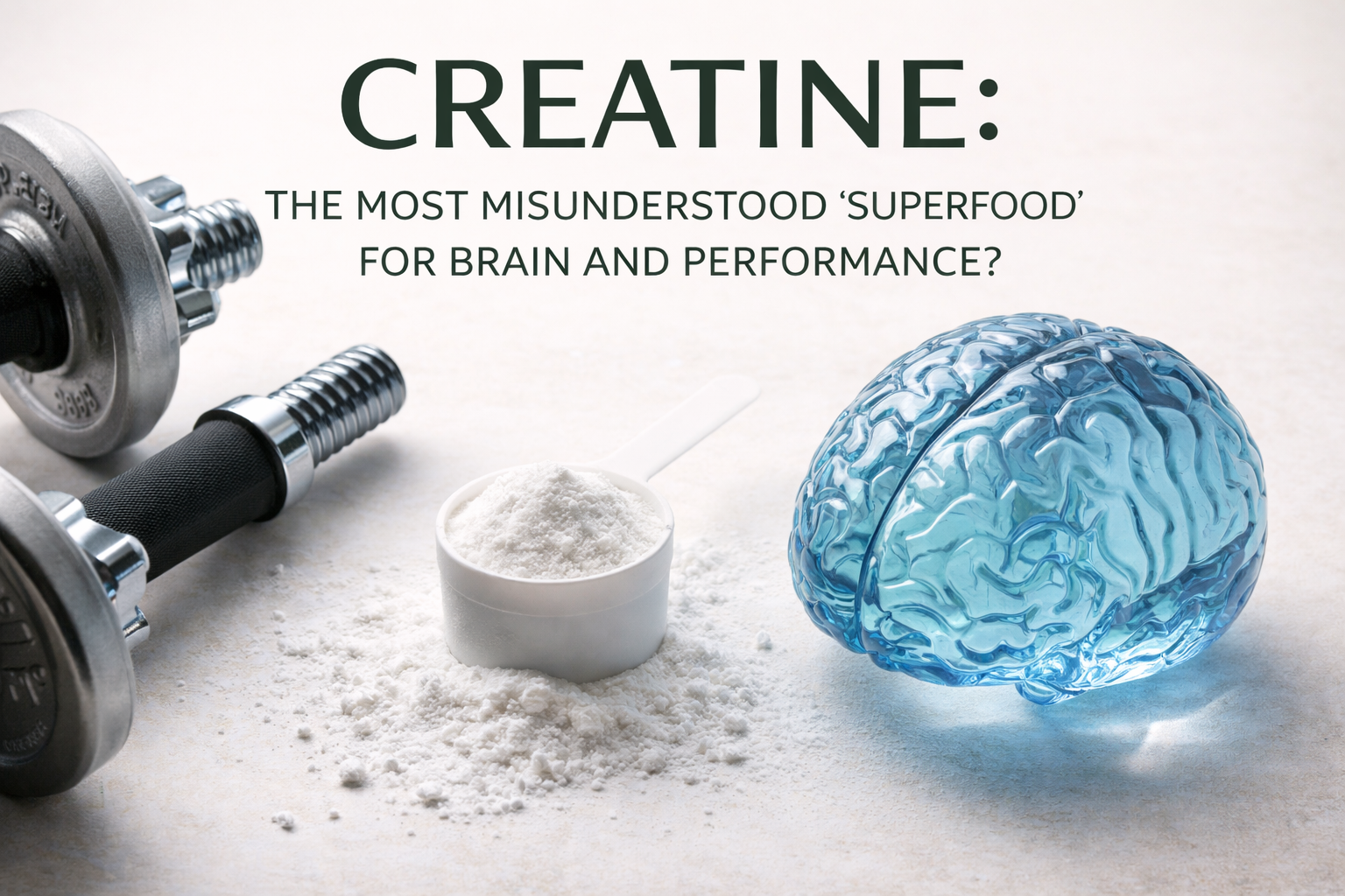 Creatine: The Most Misunderstood “Superfood” for Brain and Performance?