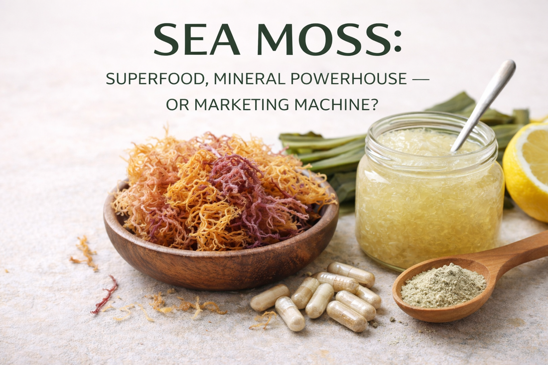 Sea Moss: Superfood, Mineral Powerhouse — or Marketing Machine?